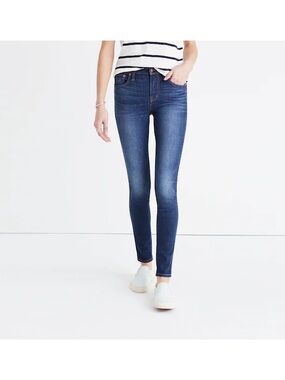 Madewell Women's 9" High-Rise Skinny Jeans - Classic Stretch Denim